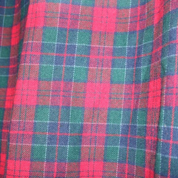 Pendleton Women's Plaid Virgin Wool Skirt Pencil Shape Size 10 Waist 28 inches - Picture 5 of 8
